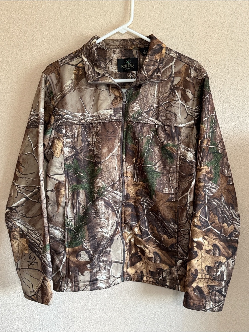 RedHead Realtree Camo Zip-Up Jacket - Brown/Green